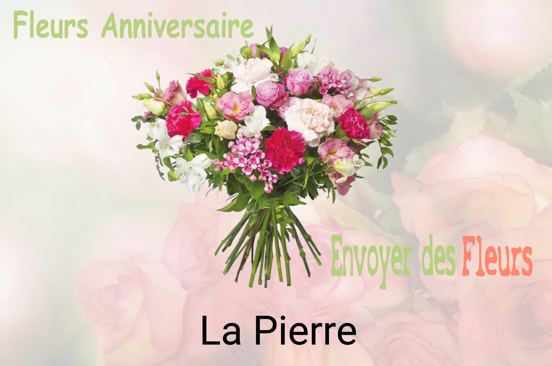 Bouquet de fleurs d’anniversaire livré à La Pierre